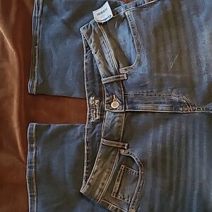 NWT Maurices high rise curvy bootcut blue jeans Sz 14L